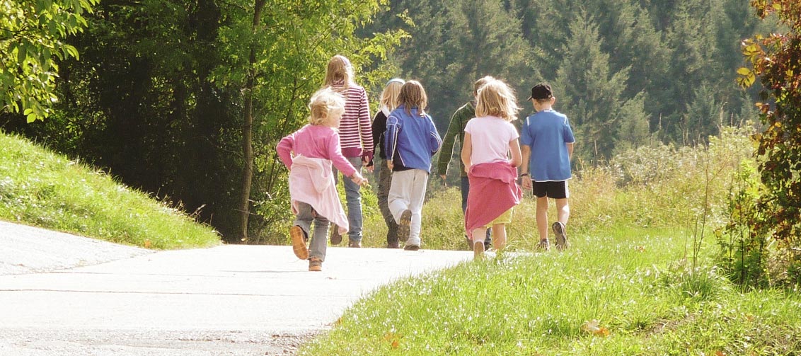 Kindergeburtstag in der Natur