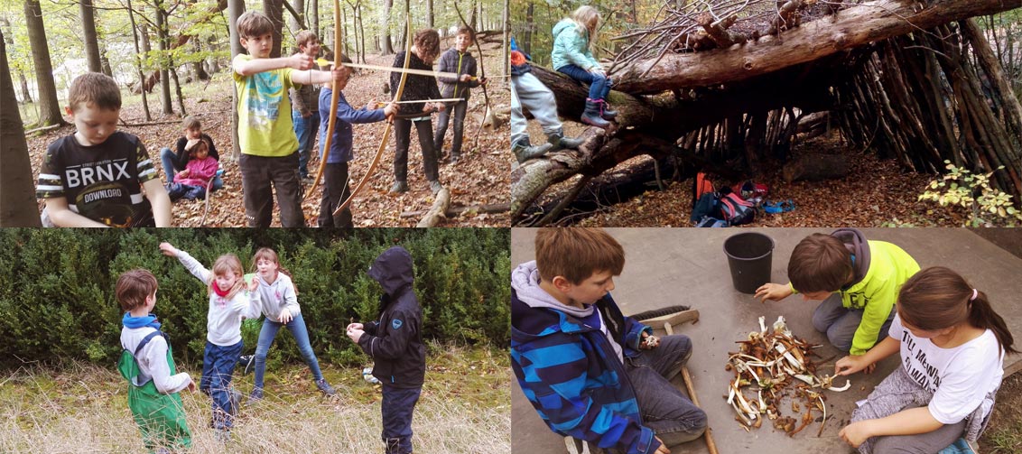 Bushcraft Sauerland Herbstferien-Freizeit 2023